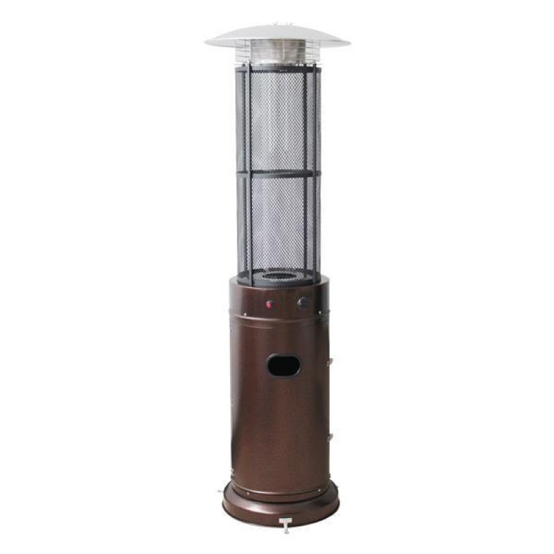 Eurolamp  147-29609 Σόμπα Μανιτάρι Υγραερίου Επιδαπέδια Κυκλική 11KW Bronze 
